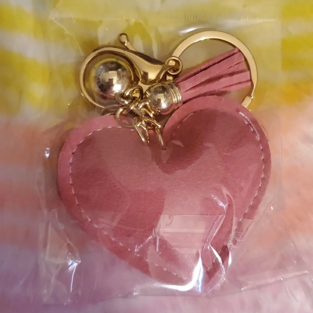 Beautiful blingy/glitzy pink keychain/bag charm - Picture 4 of 4